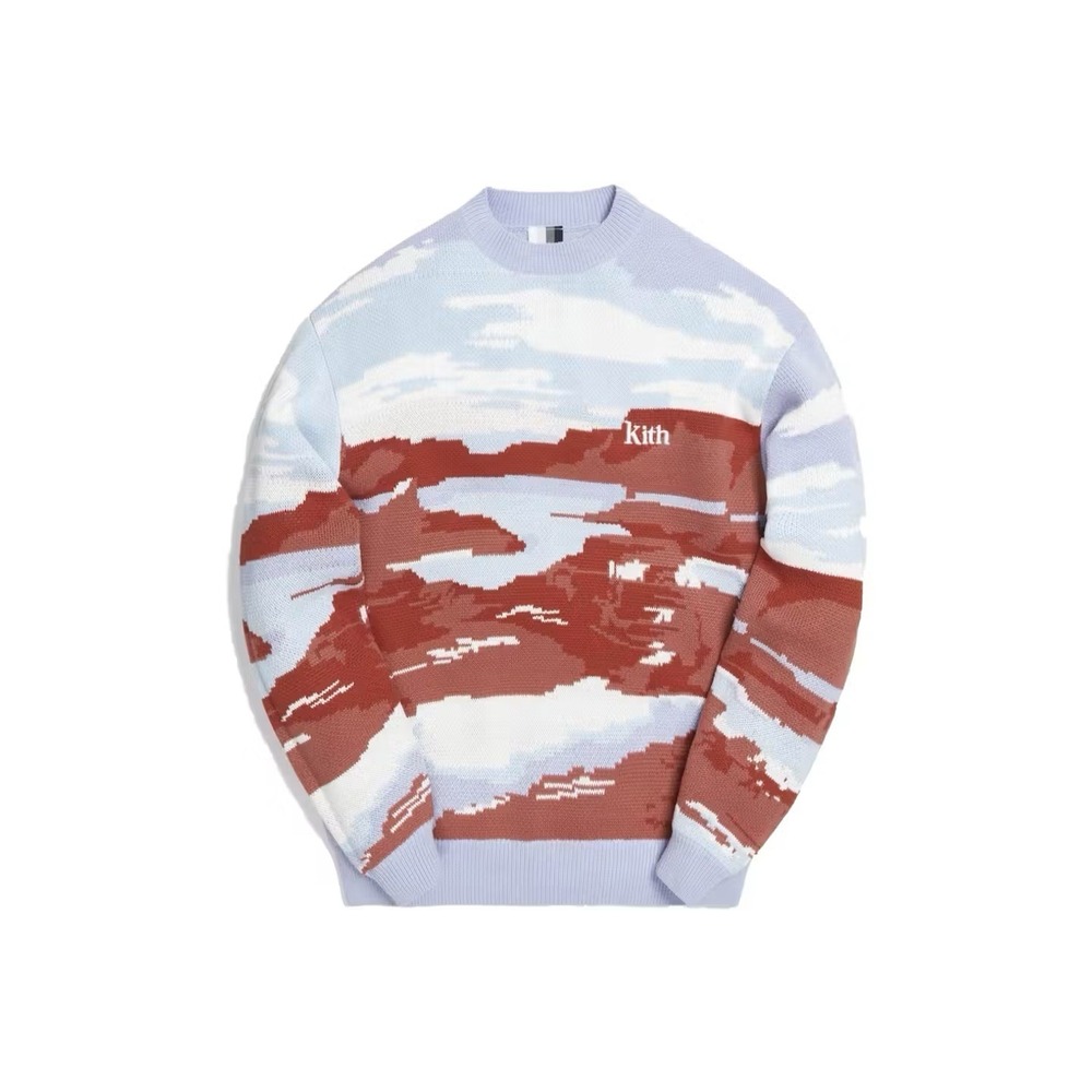 Kith NYC Canyon Point CrewNeck Sweater Sz XL FW20